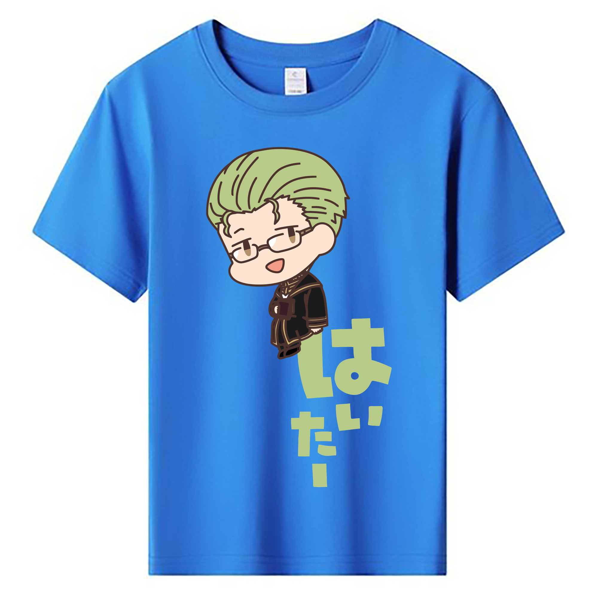 （画像用） 葬送のフリーレン Frieren 綿100％キッズTシャツ（フロントプリント）